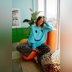 Dressed in Lala Serotonin Smile Oversized Knit Sweater